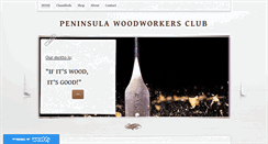 Desktop Screenshot of peninsulawoodworkers.org